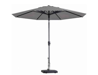 Paros luxe stokparasol Ø300cm | Light Grey