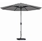 Madison Paros luxe stokparasol Ø300cm | Light Grey