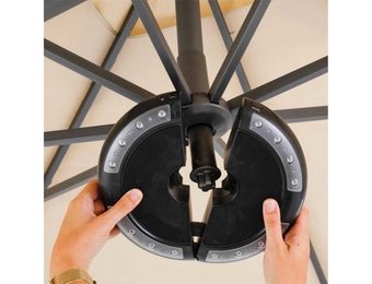 Luna Parasolverlichting + Bluetooth speaker