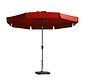 Madison Flores stokparasol Ø 300cm | Brick Red
