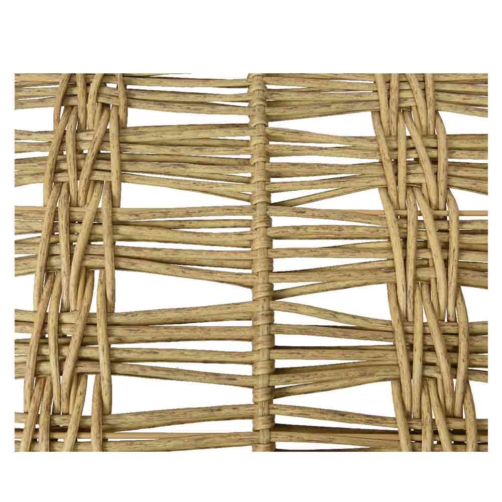 Cahulta hangstoel 2-persoons | wicker | zand