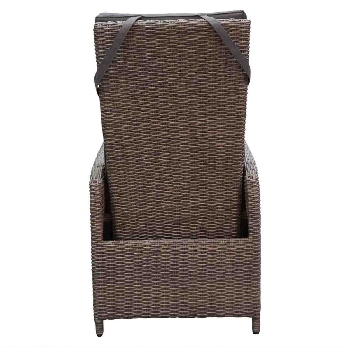 Elip/Nantes dining tuinset verstelbaar 5-delig 140cm rond