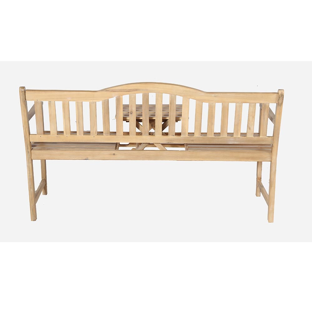 Sarah tuinbank met koffietafel | hardhout | 156cm