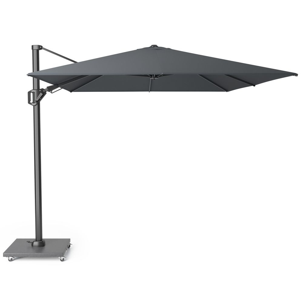 Challenger T² zweefparasol | 350x260cm  | antraciet