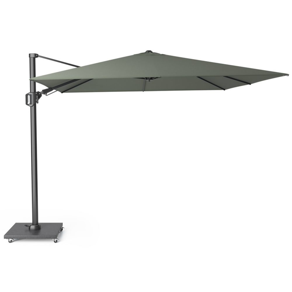 Challenger T² zweefparasol | 300x300cm  | olijfgroen