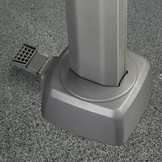 Challenger T¹ zweefparasol - premium doek | 350x350cm | Havanna