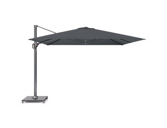 Challenger T¹ zweefparasol - premium doek | 350x350cm  | Faded Black