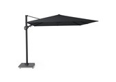 Challenger T² zweefparasol - premium doek | 300x300cm  | Faded Black
