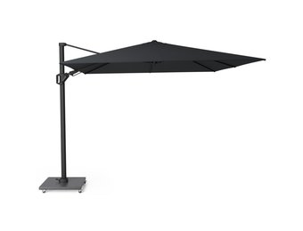 Challenger T² zweefparasol - premium doek | 300x300cm  | Faded Black