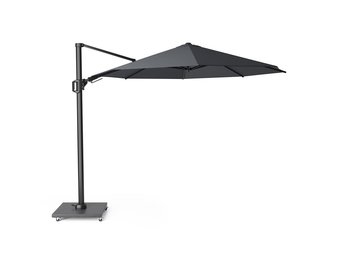 Challenger T² zweefparasol | Ø350cm rond  | antraciet
