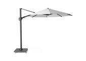 Challenger T² zweefparasol | Ø350cm rond  | wit