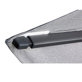 Challenger T² zweefparasol | 350x260cm  | Light Grey