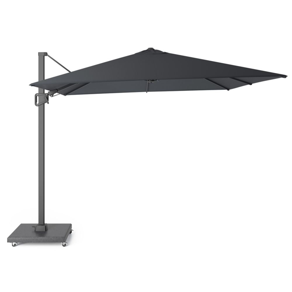 Milano zweefparasol 300x300cm | antraciet