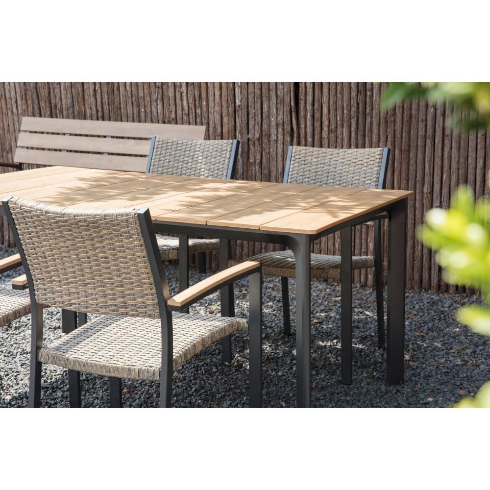 Arezzo dining tuintafel | polywood | 160x90cm