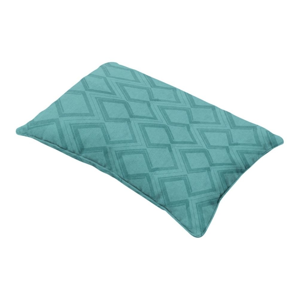 Sierkussen Graphic 50x30cm | Sea Blue