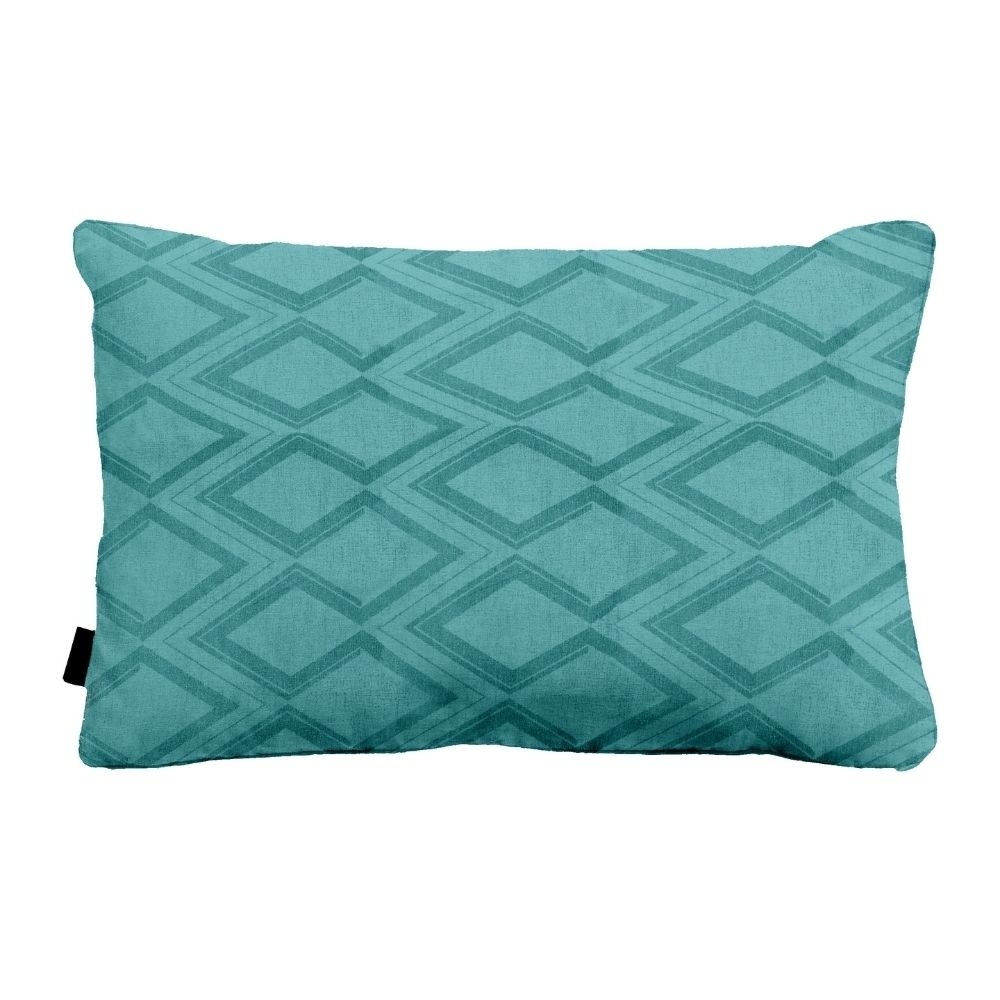 Sierkussen Graphic 50x30cm | Sea Blue