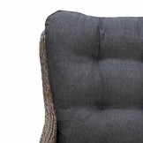 Elip dining tuinstoel | wicker + aluminium | Blended Brown