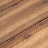 Titan hoek loungeset 4 personen | aluminium + hardhout | Light teaklook | 3-delig - 247x167cm