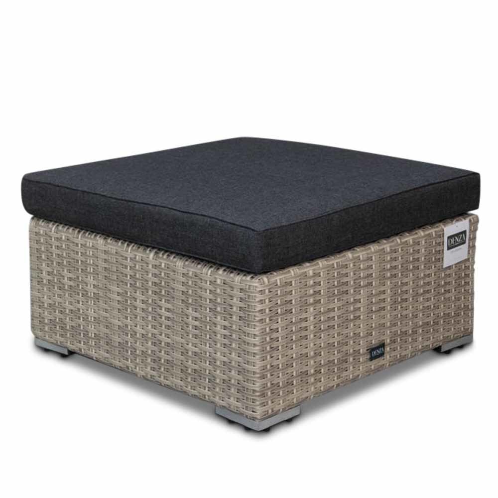 Nashville luxe hoek loungeset 5 personen | wicker | Misty Grey | 4-delig - 255x255cm
