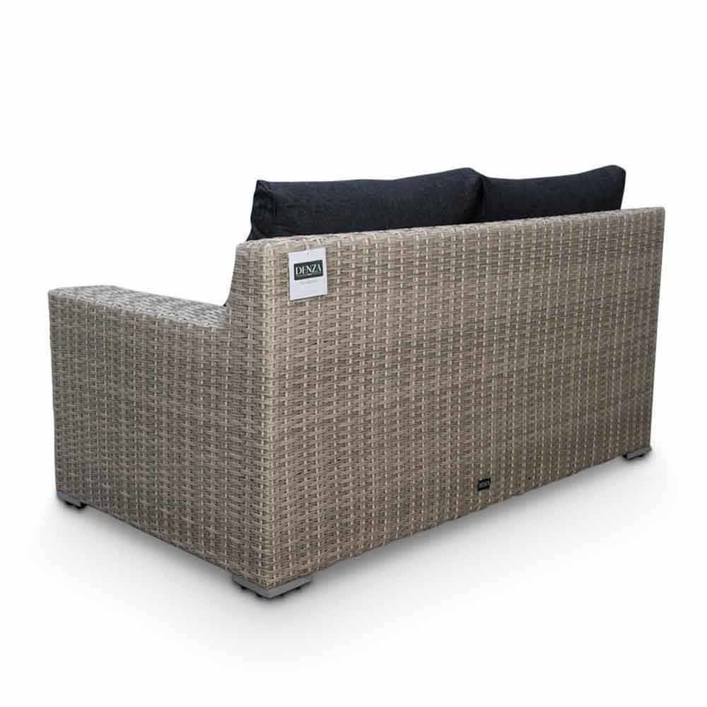 Nashville luxe hoek loungeset 5 personen | wicker | Misty Grey | 4-delig - 255x255cm