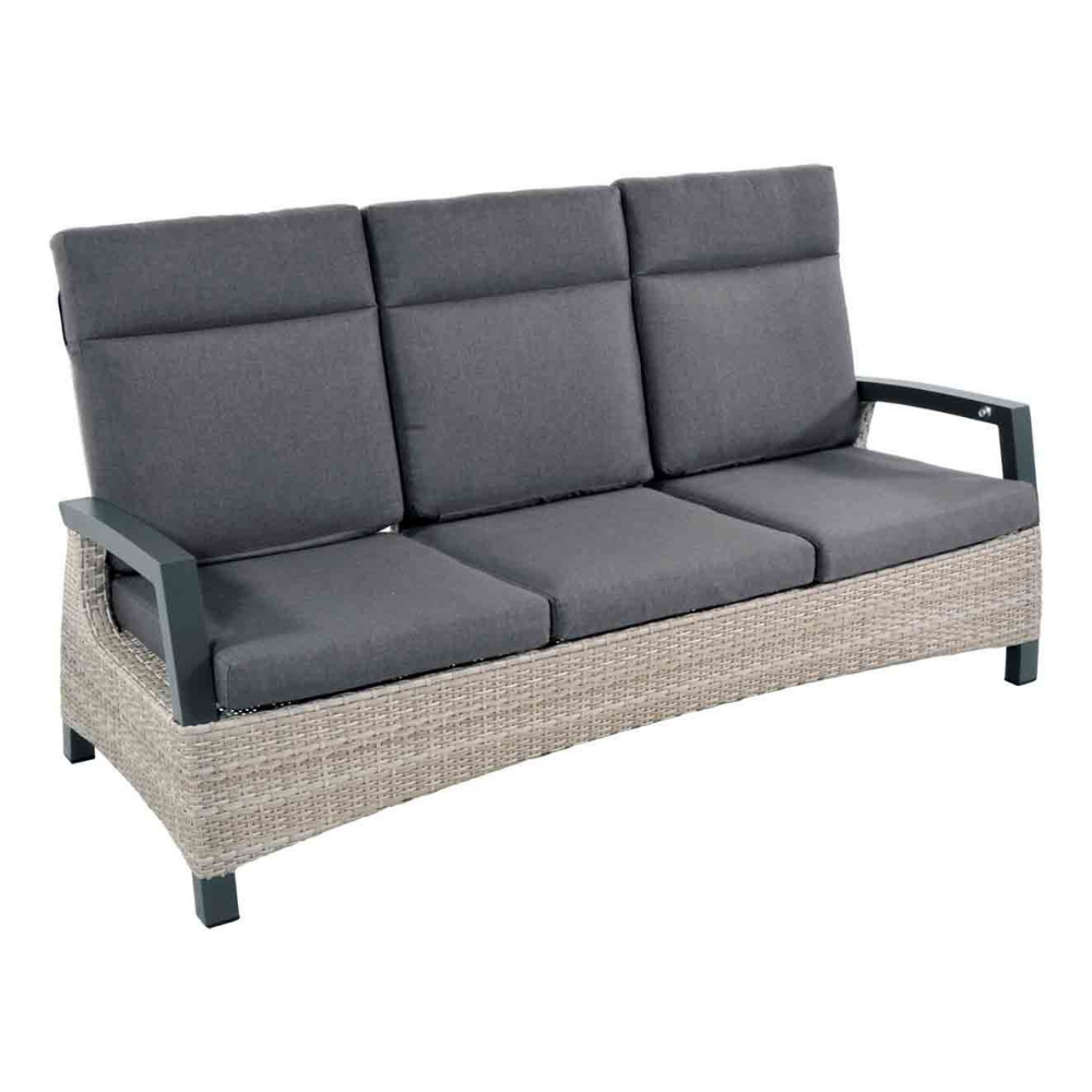 Prato Brick loungebank tuin | verstelbaar | aluminium | 195cm