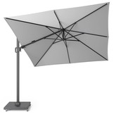 Milano zweefparasol | 300x300cm met parasolvoet 90kg | Light Grey