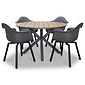 LUX outdoor living Cervo/Montreux dining tuinset | 4 personen |  | 120cm rond