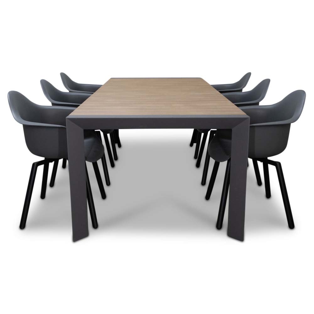 Cortona/Montreux dining tuinset 7-delig | 220cm