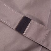 Flores stokparasol Ø 300cm | lichtgrijs