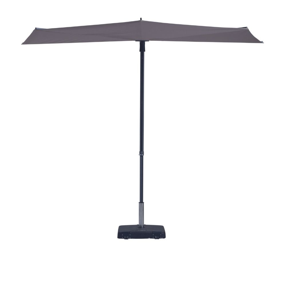 Sun Wave balkon stokparasol 270x150cm | taupe afbeelding