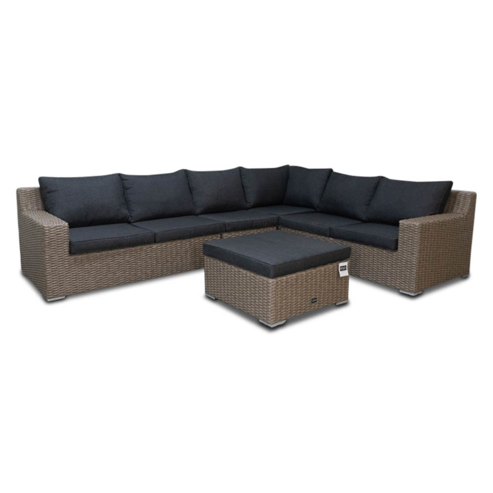 Nashville luxe hoek loungeset incl. tussenmodule 5-delig | 320x255cm | New Kobo