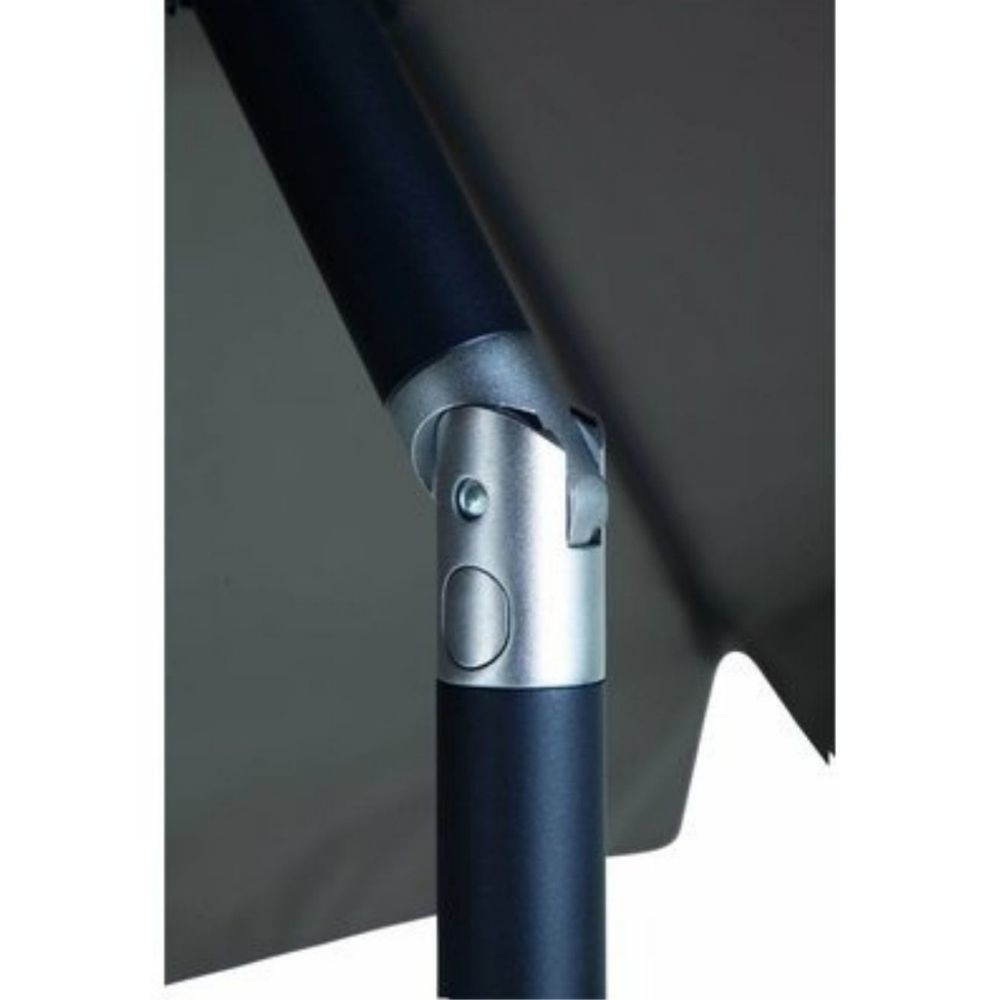 Delos Luxe parasol 300x200cm | grijs
