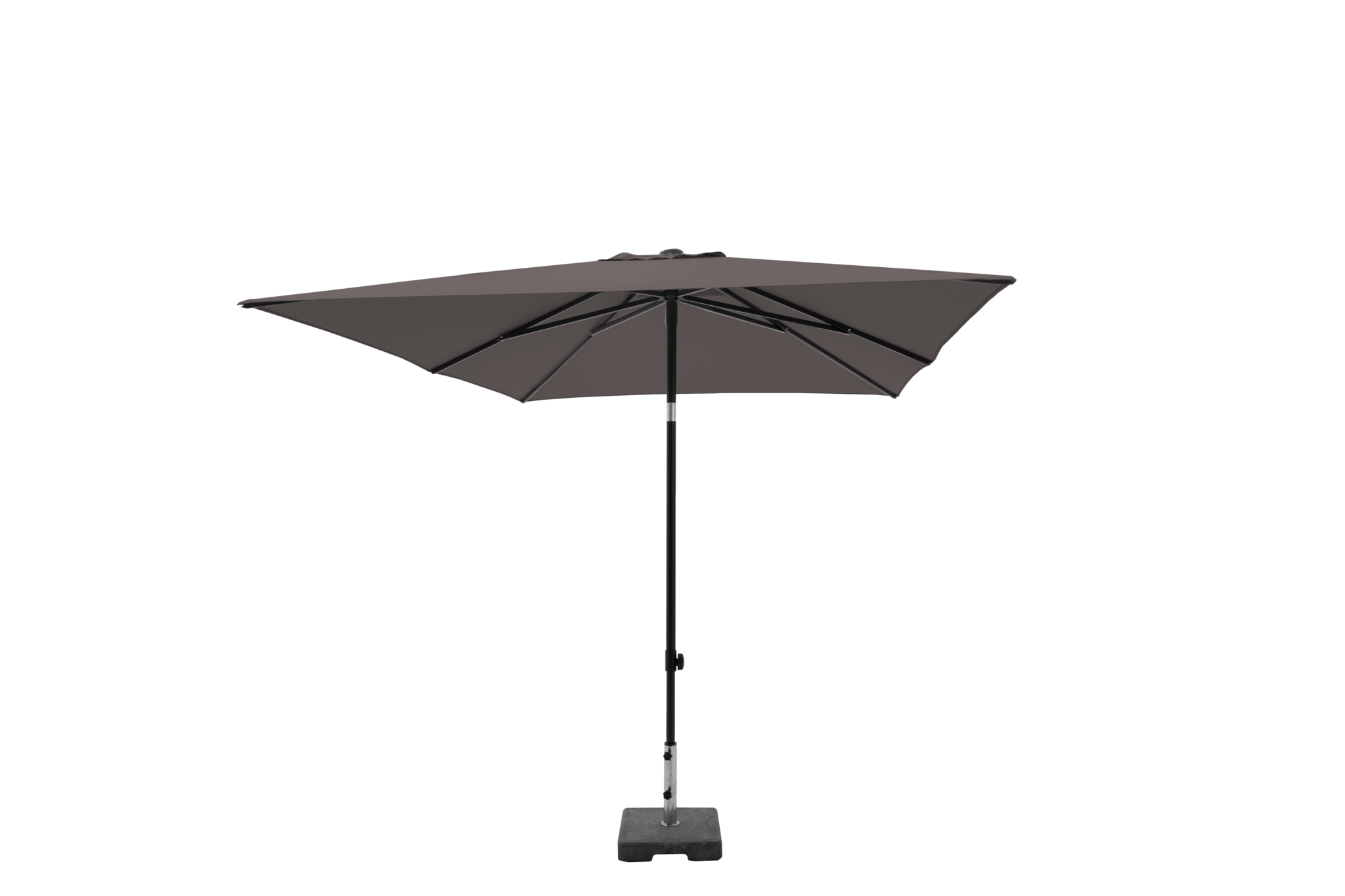 Moraira stokparasol 230x230cm | taupe