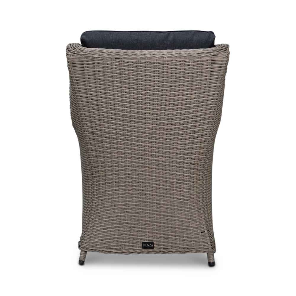 Pisa dining tuinset 7-delig | wicker | Natural Grey | 230cm