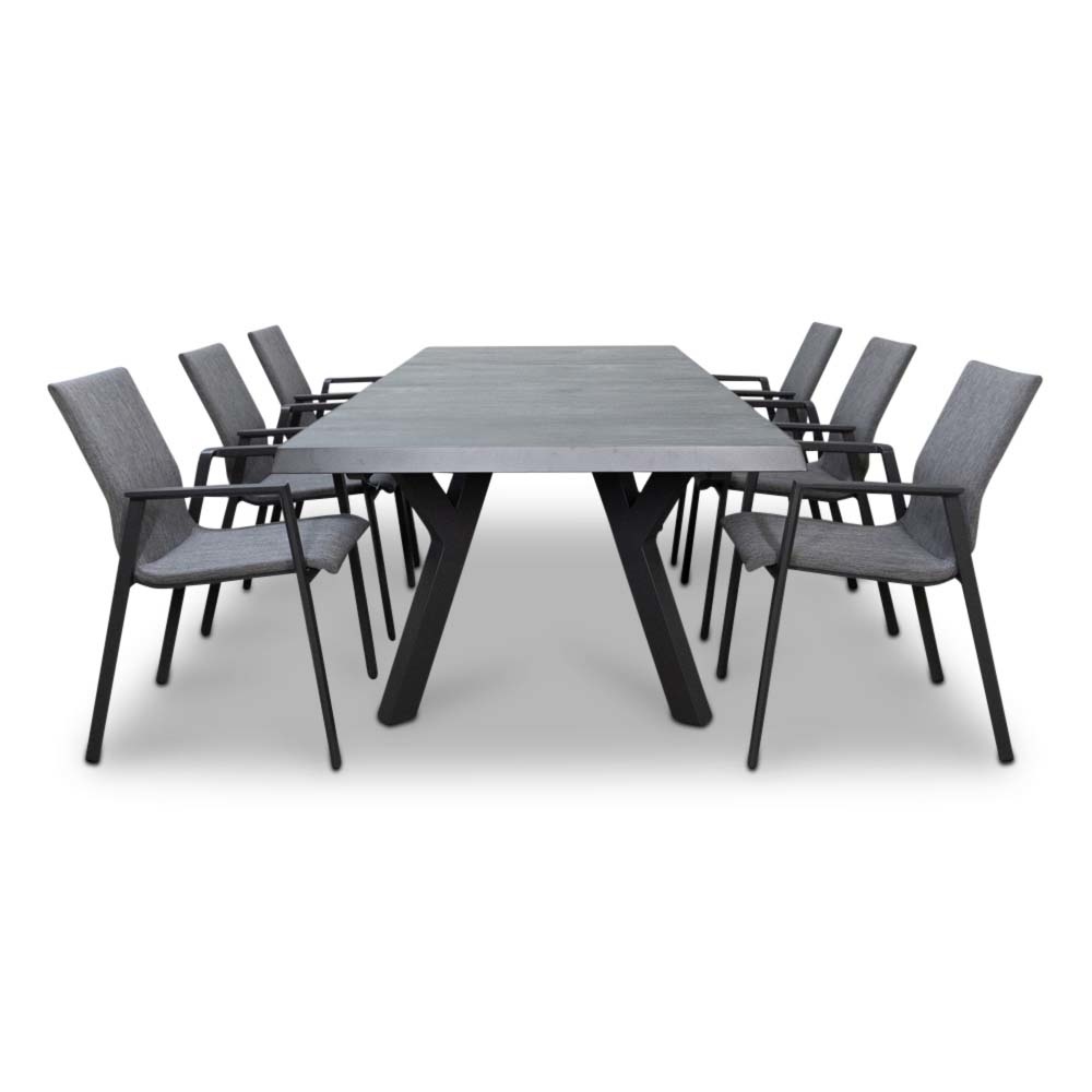 Castilla 2.0/Fardau dining tuinset 7-delig | 247cm