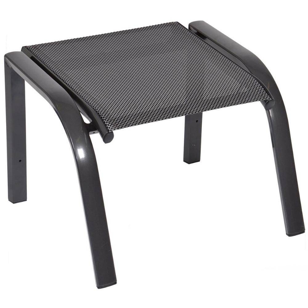 Mojito Negro lounge balkonset 4-delig | textileen + aluminium | antraciet
