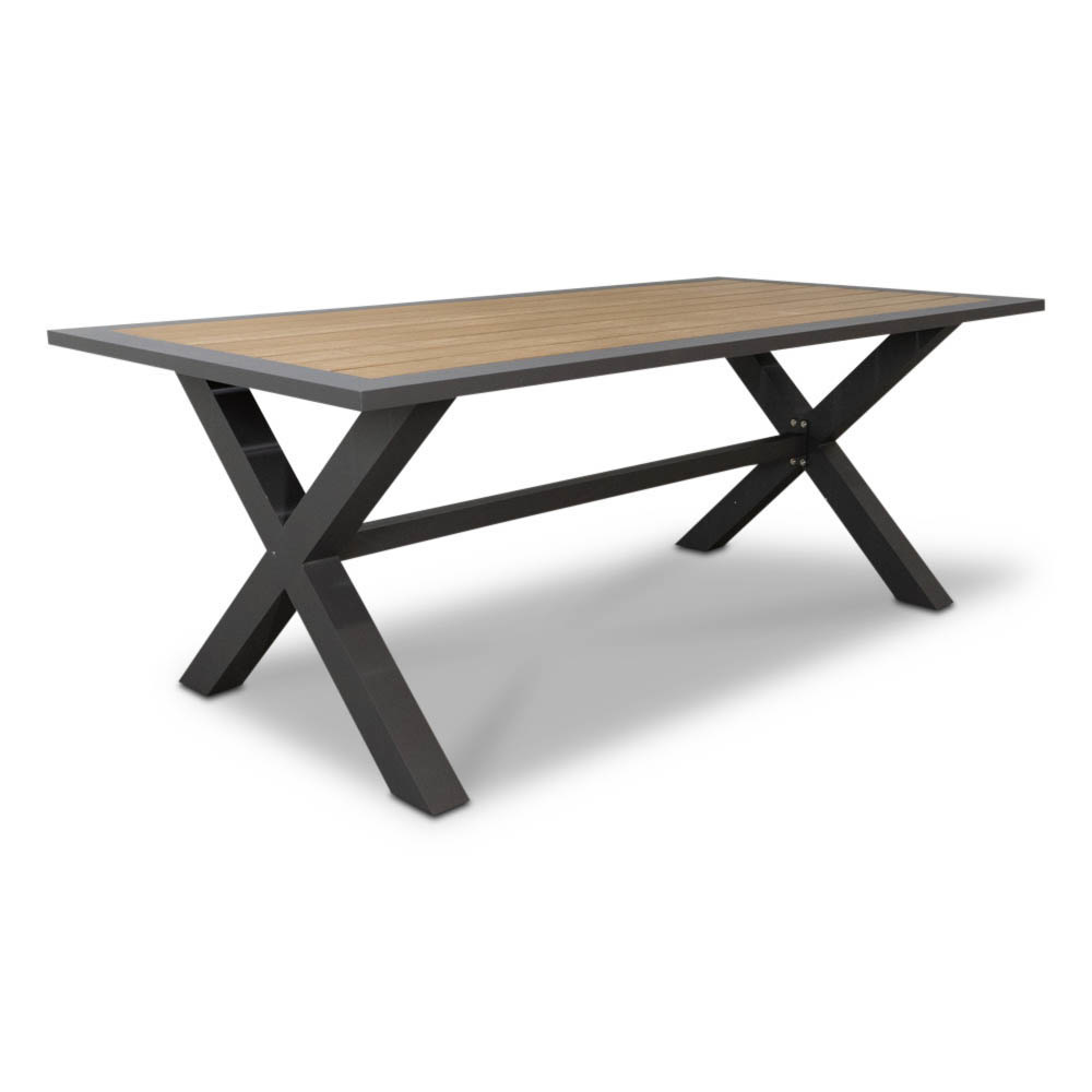 Rome/Arezzo dining tuinset 5-delig | verstelbaar | 200cm