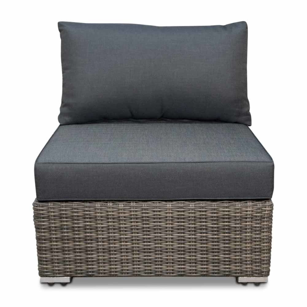 Miami loungeset tussenmodule | wicker | 70x66cm | Kobo Grey