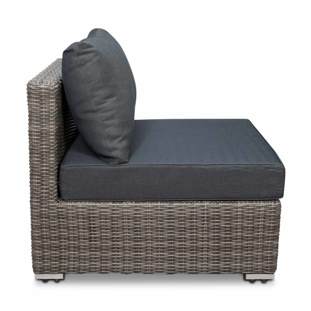 Miami loungeset tussenmodule | wicker | 70x66cm | Kobo Grey