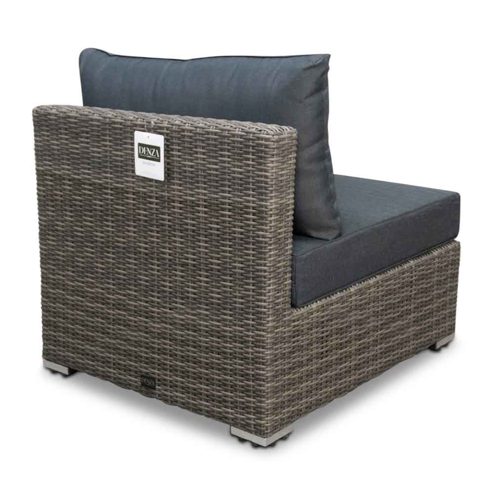 Miami loungeset tussenmodule | wicker | 70x66cm | Kobo Grey