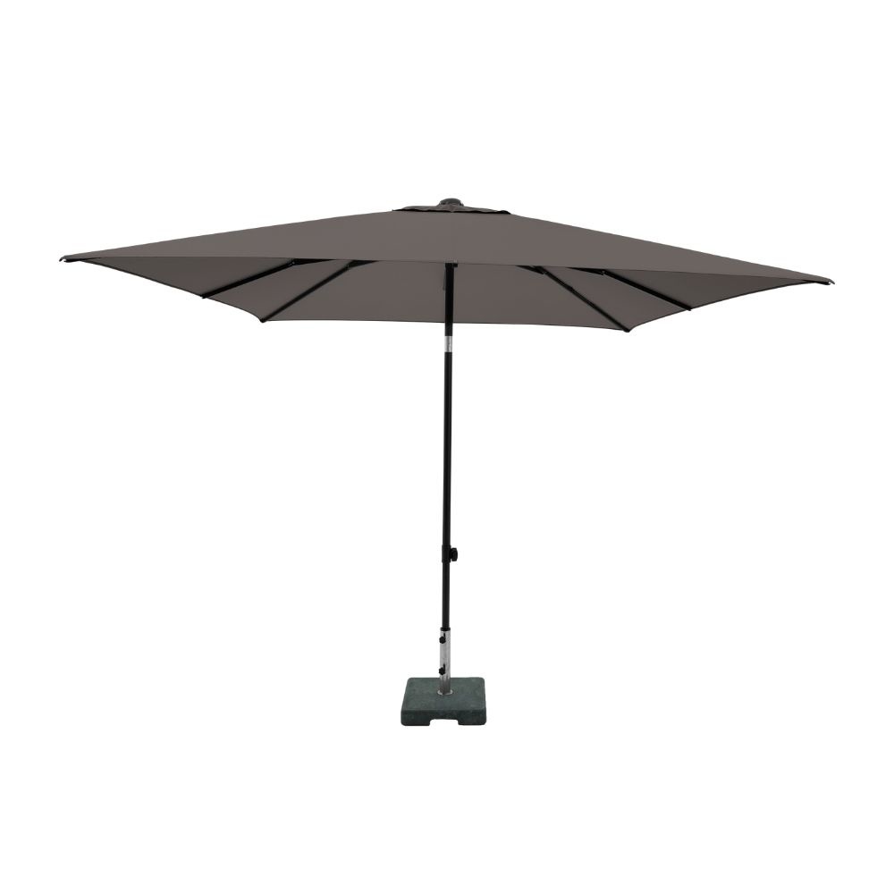 Corsica stokparasol 250x200cm | taupe afbeelding