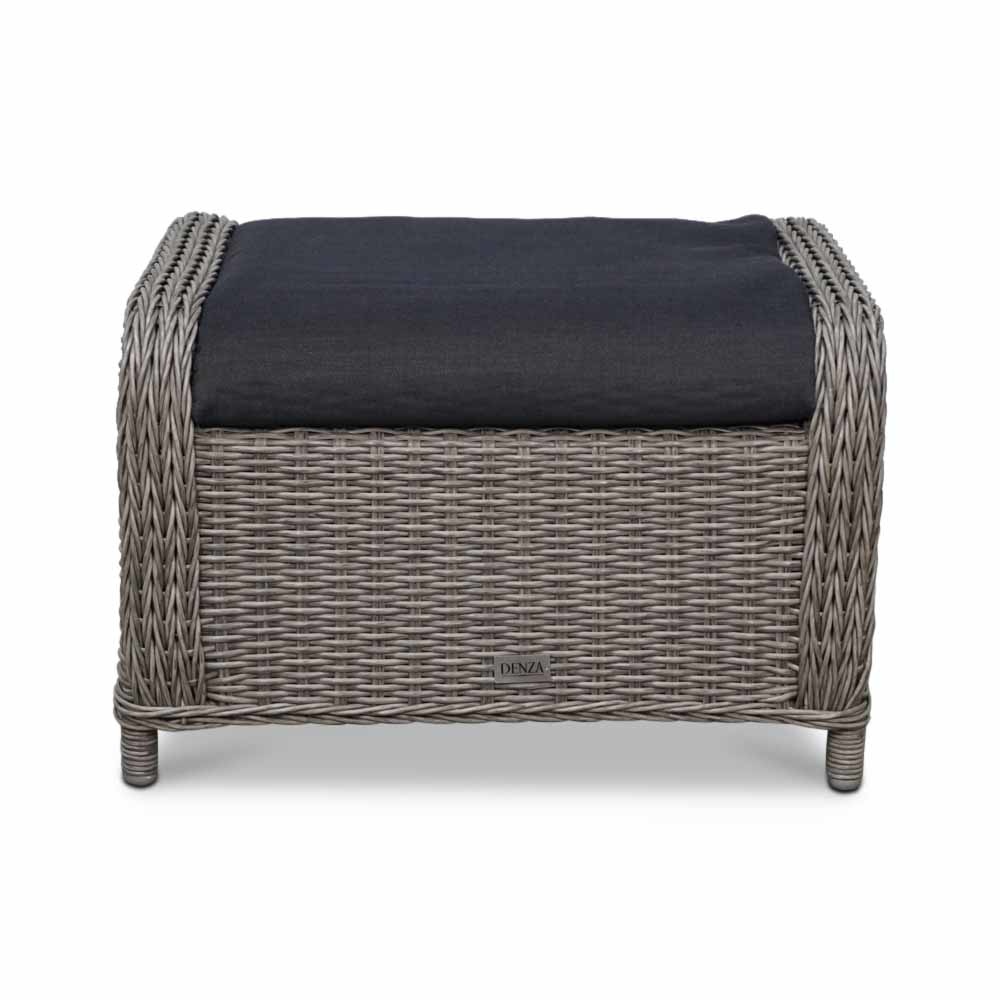 Toscane lounge balkonset 4-delig | wicker | verstelbaar | Kobo Grey