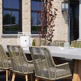 Veltis/Padua dining tuinset | 8 personen | betonlook | 300cm