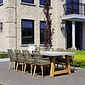 BUITEN living Veltis/Padua dining tuinset | 8 personen | betonlook | 300cm