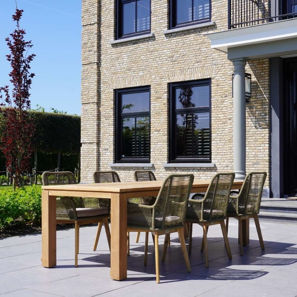 Kensington/Padua dining tuinset 7-delig | teakhout | 240cm
