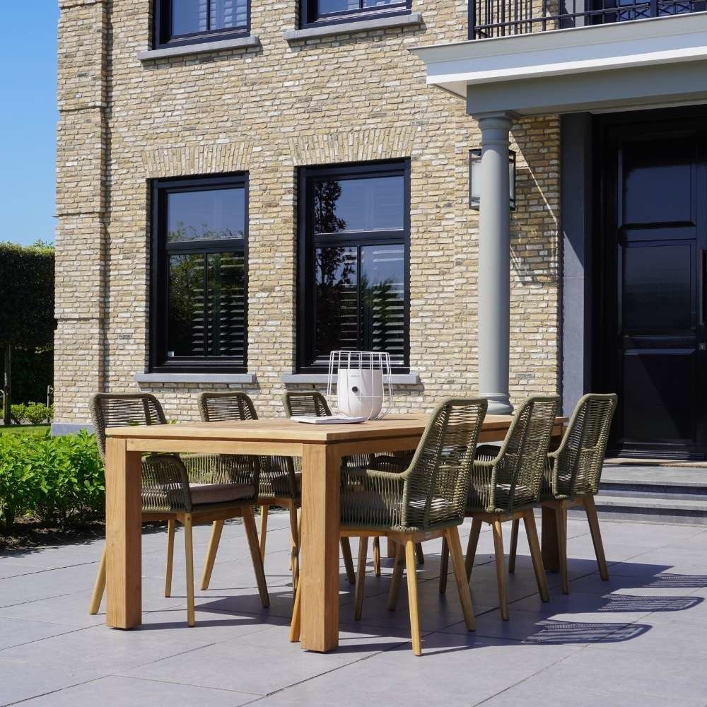 Kensington/Padua dining tuinset 7-delig | teakhout | 240cm