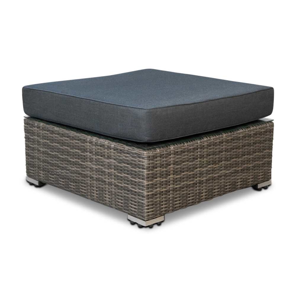 Miami hoek loungeset incl. stoel 5-delig | wicker | 250x250cm | Kobo Grey