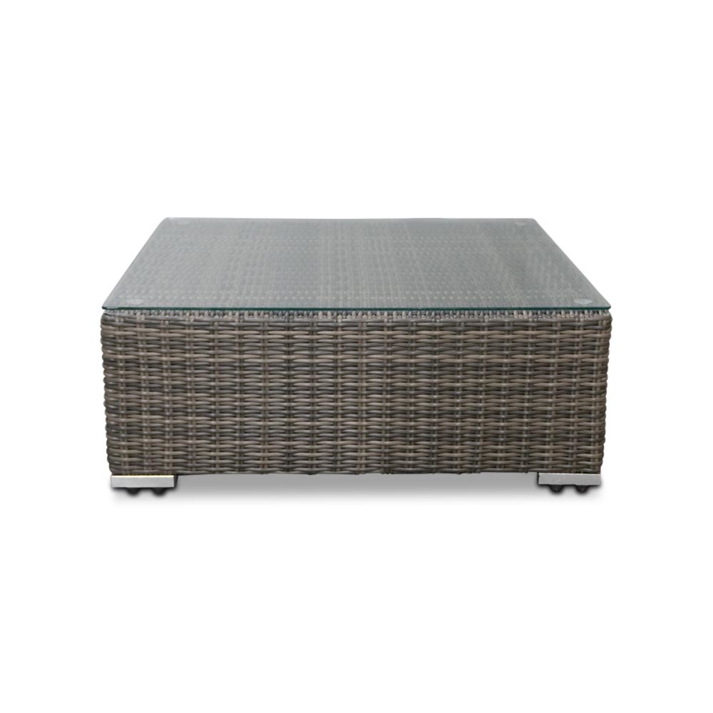 Miami hoek loungeset 4-delig | wicker | 250x250cm | Kobo Grey