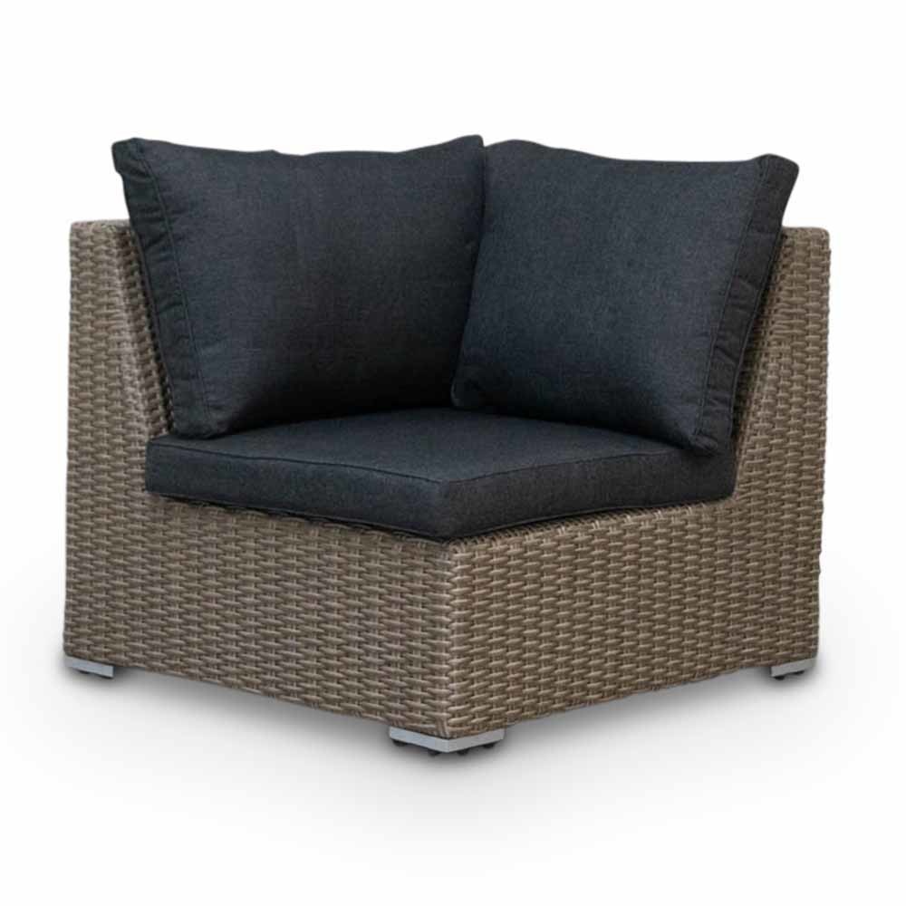 Nashville luxe hoek loungeset incl. Nola stoel 5-delig | 255x255cm | New Kobo