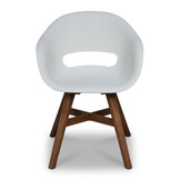 Norwich/Karlstad wit dining tuinset | 6 personen | betonlook + kunststof | 250cm